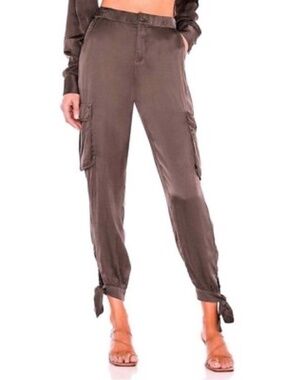 French Connection Satin Joggers